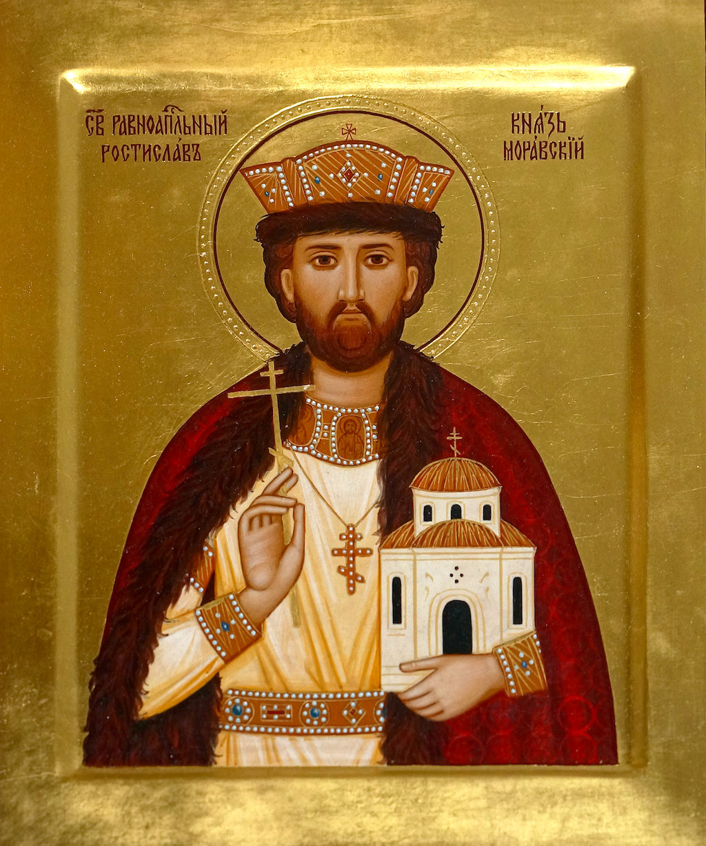 Ikona św. Rościsława - księcia Morawskiego